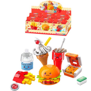 Brinquedo Para Montar Set Build Fun Fast Food (s)