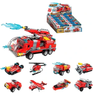 Brinquedo Para Montar Super Caminhao Bombeiro (s)