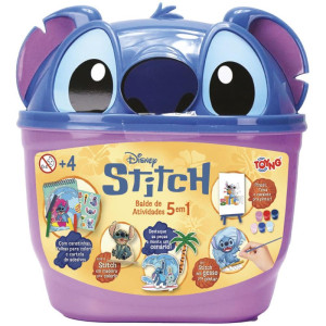 Brinquedo Para Colorir Stitch Balde De Atividades
