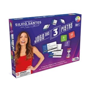 Jogo Sbt Raciocínio E Dedução 39 Cm - Caixa Litografada