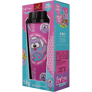 Copo Decorado Bubu C/tampa + Surpresa 400ml
