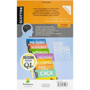 Livro De Atividades Caca-palavras Dific.n.2018 32p-123820-68454