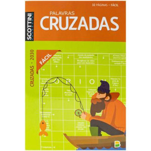 Livro De Atividades Palavras Cruzadas N.2030 32pg