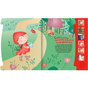 Livro Sonoro Chapeuzinho Vermelho-124073-78424
