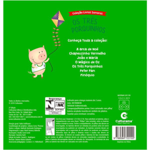 Livro Sonoro Os Tres Porquinhos-124074-34841
