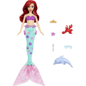 Boneca Disney Princesa Ariel Com Pet-121255-45576