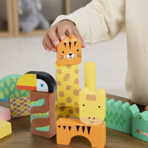 Fisher Price Wood Blocos De Selva 50pcs-121319-73723