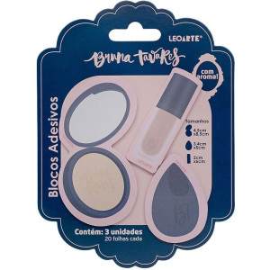 Bloco De Recado Autoadesivo Bruna Tavares C/aroma 3x20fls-119361-62360