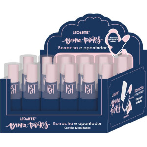 Borracha Colorida Bruna Tavares C/apontador Depo