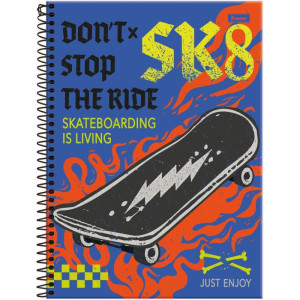 Caderno 01x1 Capa Dura Drip 80f-124266-61332