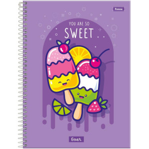 Caderno 01x1 Capa Dura Ever 80f-124268-76418
