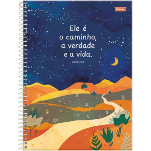 Caderno 10x1 Capa Dura Grace 160f-124280-87444
