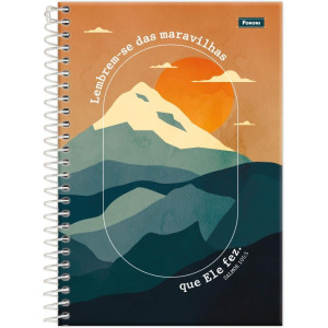 Caderno Espiral 1/4 Capa Dura Grace 80f-124290-27788