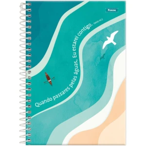 Caderno Espiral 1/4 Capa Dura Grace 80f