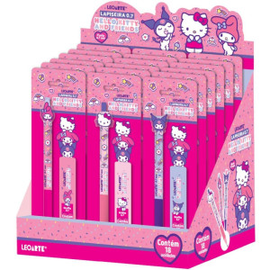 Lapiseira 0.7mm Hello Kitty + 20un.grafite (s)