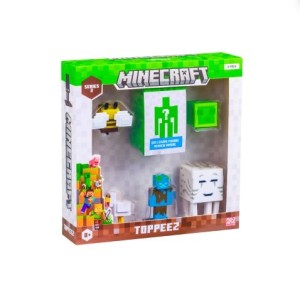 Minecraft 3d Figure Sortidas 6 Pack - Série 2-BR2555-227
