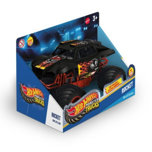 Hot Wheels Monster Truck Rocket 1:24 Luz E Som