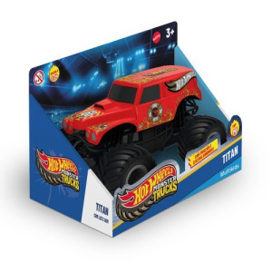 Hot Wheels Monster Truck Titan 1:24 Luz E Som