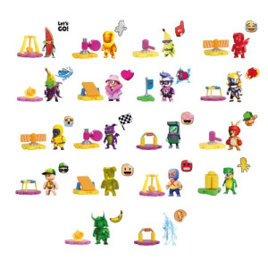 Stumble Guys Série 3 Cápsula Mr. Stumble Com Código Dlc - Display 6pcs-BR2537-522-46285