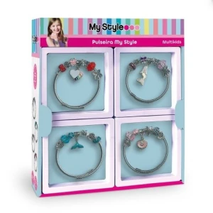 My Style Pulseira Unitária Display De 12 Unidades - 4 Modelos Sortidos