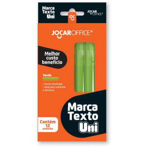Caneta Marca Texto Jocar Uni Verde