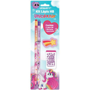 Kit Escolar Unicornio C/04 Pecas-119395-65736