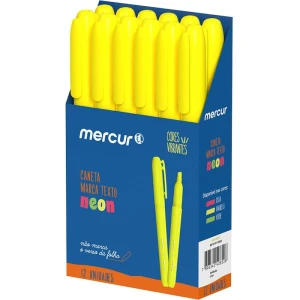 Caneta Marca Texto Amarelo
