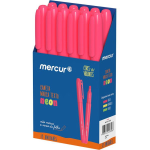 Caneta Marca Texto Rosa