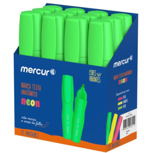 Caneta Marca Texto Verde Anatomico