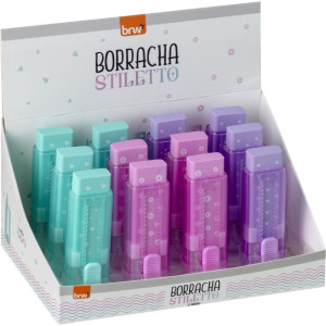 Borracha Decorada Borracha Stiletto 3 Cores (s)