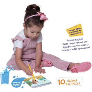 Livro Aquabook Aquacolor Capivara Pocket-124099-81848