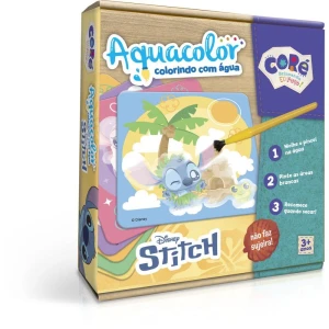 Livro Aquabook Aquacolor Stitch Pocket
