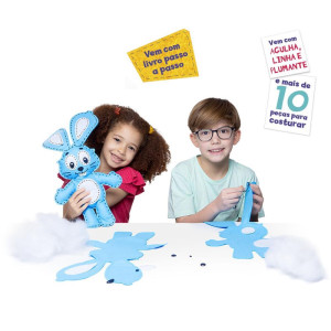 Livro Brinquedo Ilustrado Sansao Boneco De Feltro-124102-23559