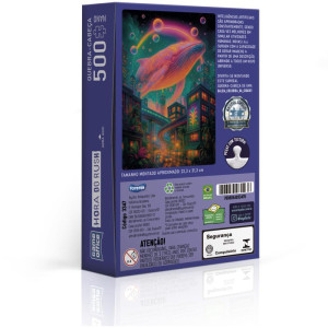 Quebra-cabeca Cartonado Hora Do Rush 500pcs Nano