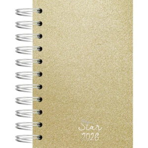 Agenda 2026 Star Esp Cd 100x150 160fls Ouro