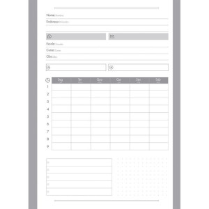 Caderneta 1/8 Stella Capa Dura 80fls.-124519-79107