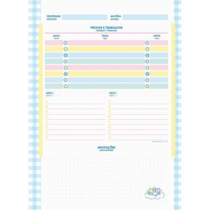 Caderno 01x1 Capa Dura Cinnamonroll 80fls.-124491-92925