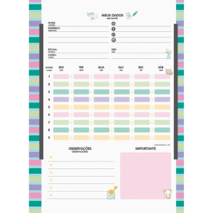 Caderno 01x1 Capa Dura Hello Kitty E Amigos 80fls.-124483-56730