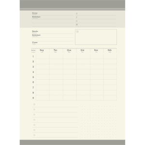 Caderno 01x1 Capa Dura Kraft Gold Neo 80fls.-124500-83721