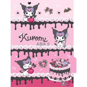 Caderno 01x1 Capa Dura Kuromi Neo 80fls.-124477-99958