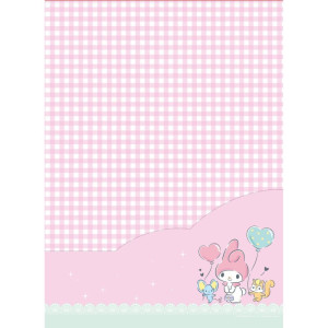 Caderno 01x1 Capa Dura My Melody 80fls.-124493-58836