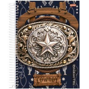 Caderno 01x1 Capa Dura Rodeio 80fls.-124513-71802