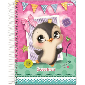 Caderno 01x1 Capa Dura Sweetness 80fls.-124515-39151