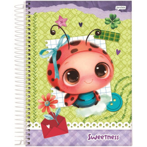 Caderno 01x1 Capa Dura Sweetness 80fls.-124515-81776
