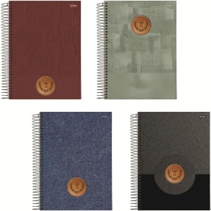 Caderno 01x1 Capa Dura Yale 96fls.