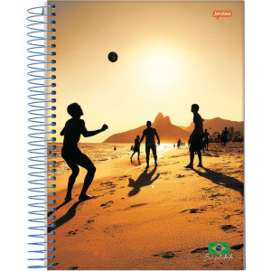 Caderno 01x1 Flexivel Brasilidade 96fls.-124517-98737