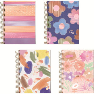 Caderno 15x1 Capa Dura La Creme 240fls.