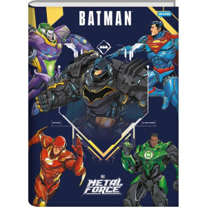 Caderno Brochura 1/4 Capa Dura Liga Da Justica 80fls.-124470-75041