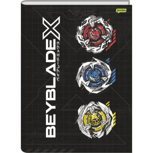 Caderno Brochurao Capa Dura Beyblade 80fls.-124488-64162