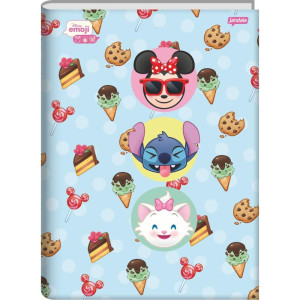 Caderno Brochurao Capa Dura Disney Emoji 80fls.-124472-74177